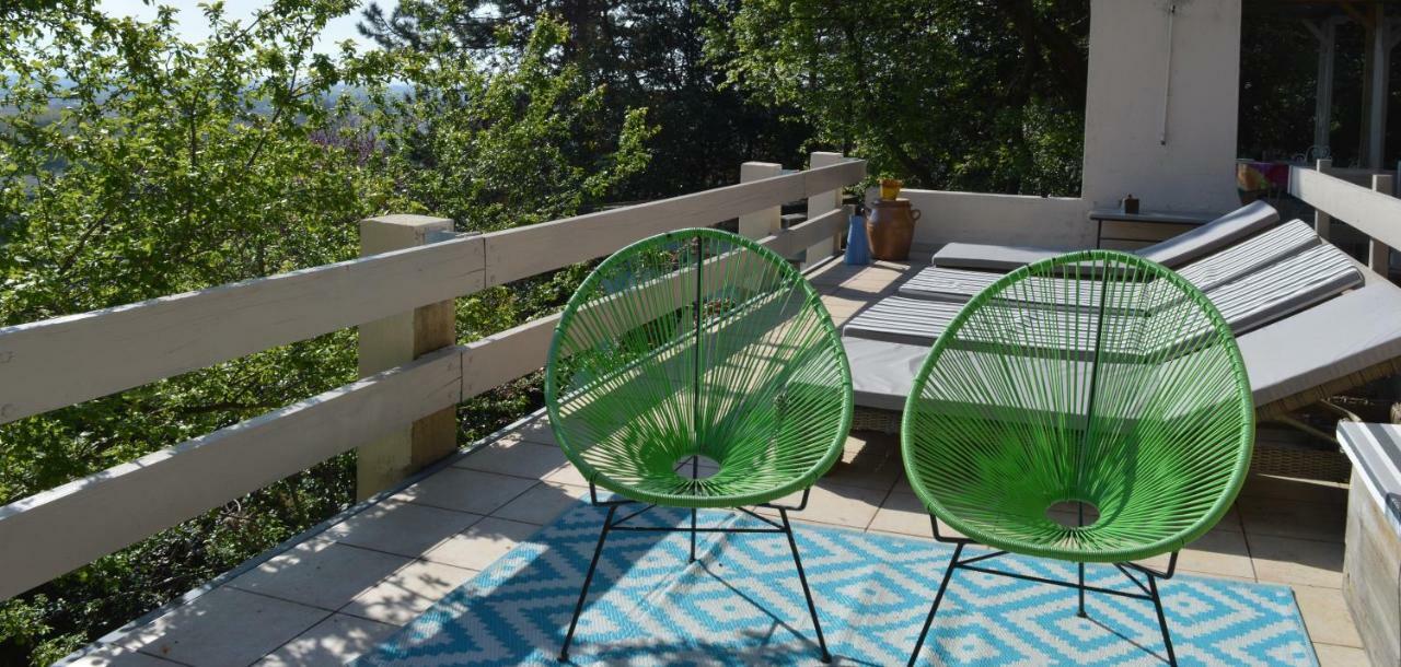 Casa Marta : Suites, Terrasses Et Vue Panoramique Турнон-сюр-Рон Экстерьер фото